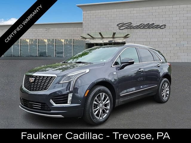 2022 Cadillac XT5 Premium Luxury in Wilder Metallic — front three-quarter view