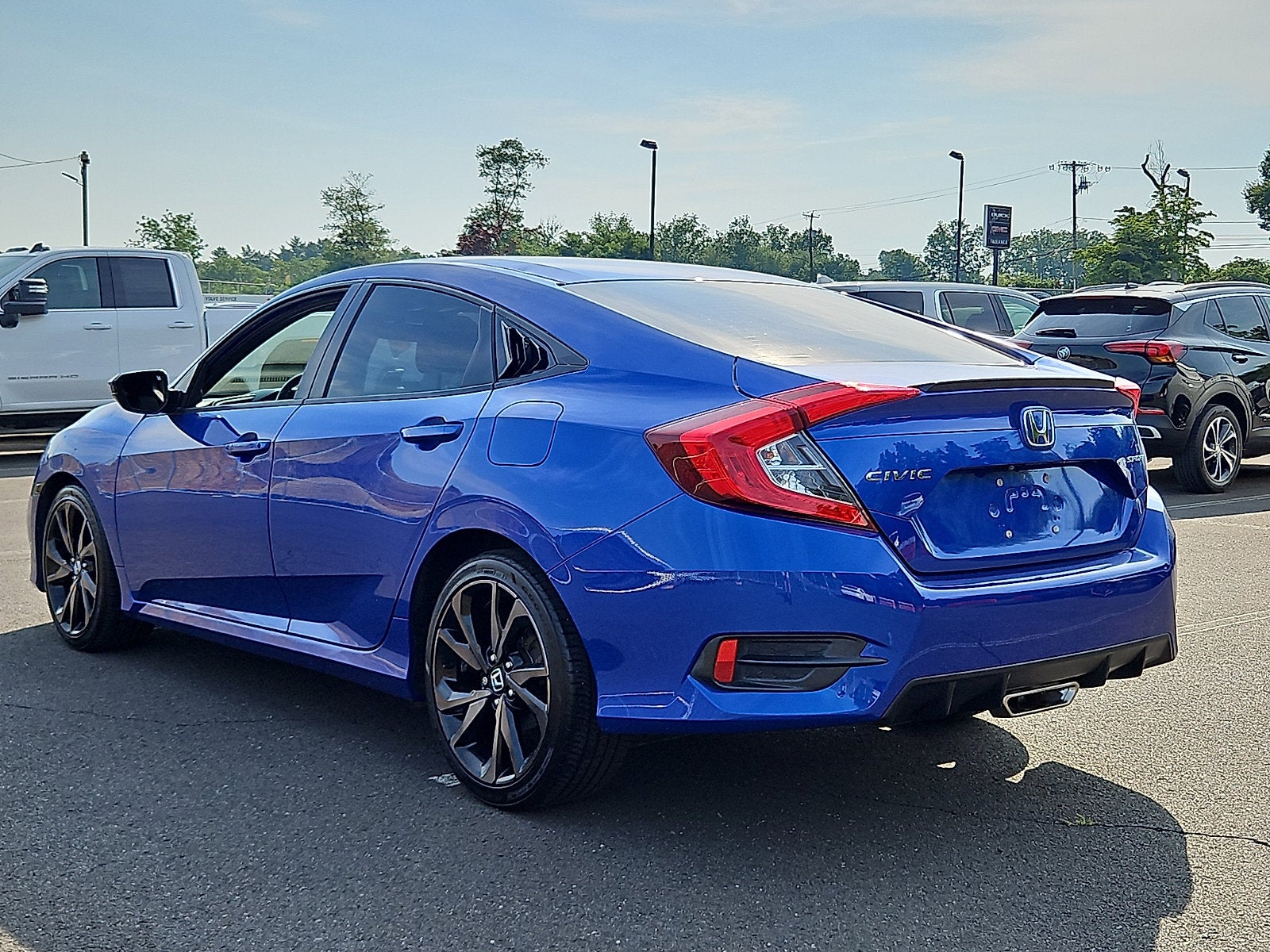2019 Honda Civic — interior view