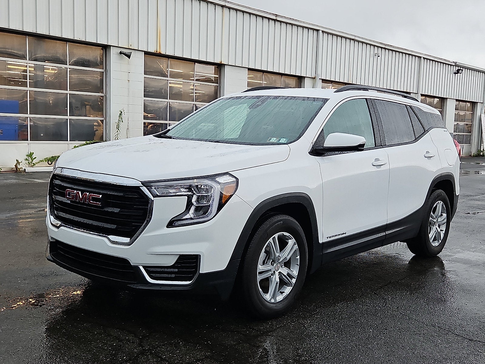 2023 GMC Terrain — rear three-quarter view