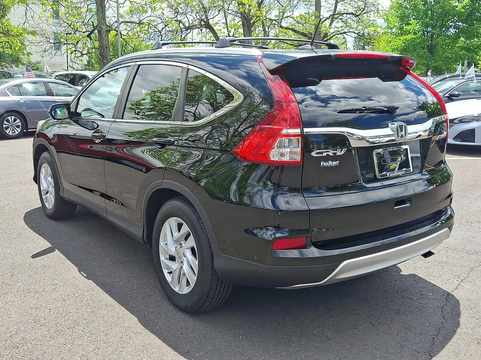 2016 Honda CR-V — interior view