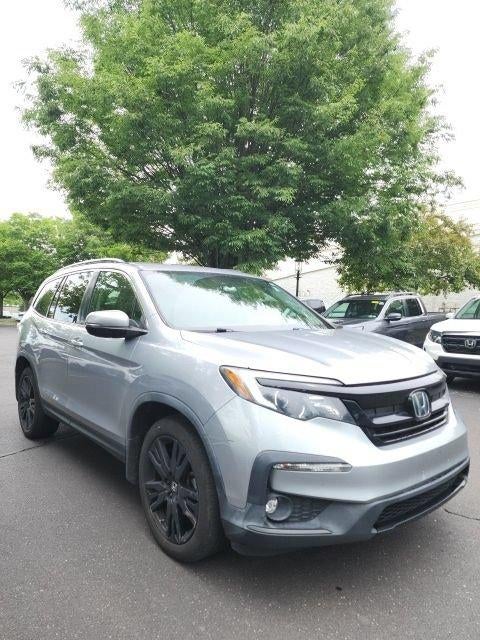 2021 Honda Pilot — rear three-quarter view