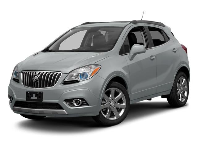 2014 Buick Encore Leather AWD in Quicksilver Metallic — front three-quarter view