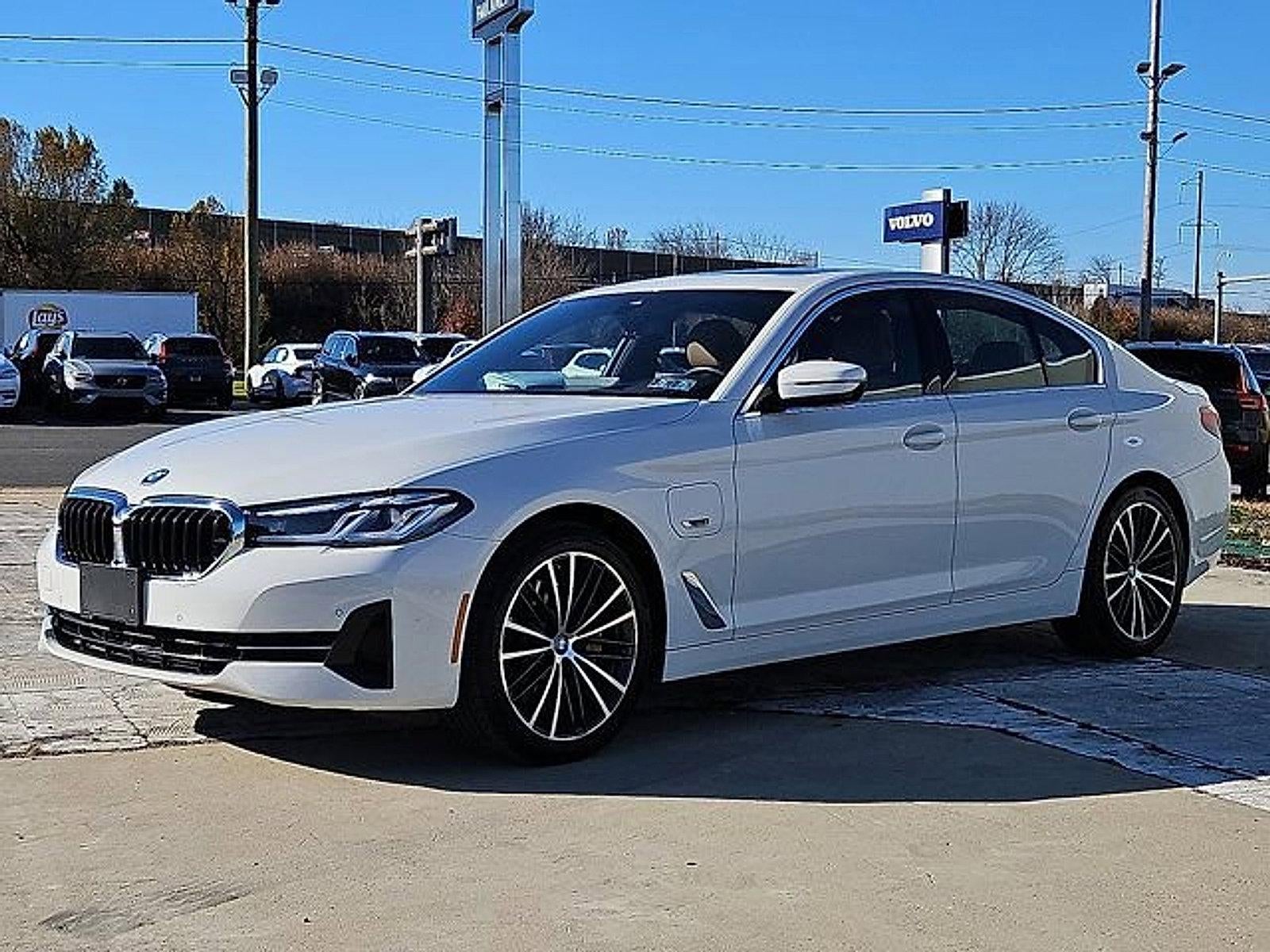 2023 BMW 530e xDrive — rear three-quarter view