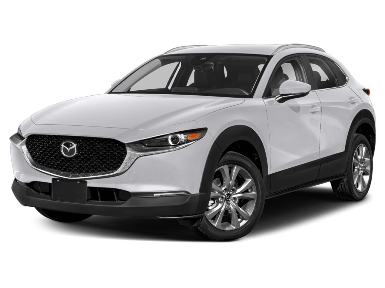 2023 Mazda Mazda CX-30 2.5 S Preferred Package AWD in Snowflake White Pearl Mica — front three-quarter view