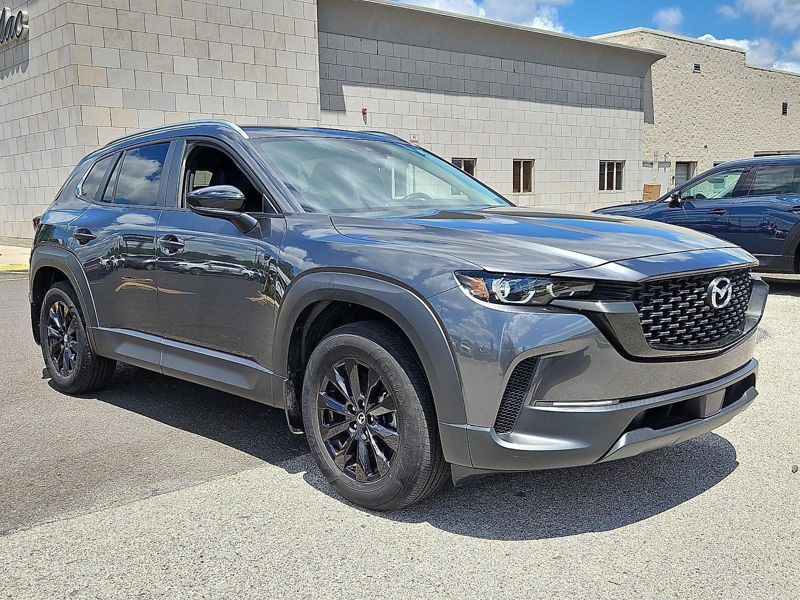 2024 Mazda Mazda CX-50 2.5 S Select Package AWD in Machine Gray Metallic — front three-quarter view