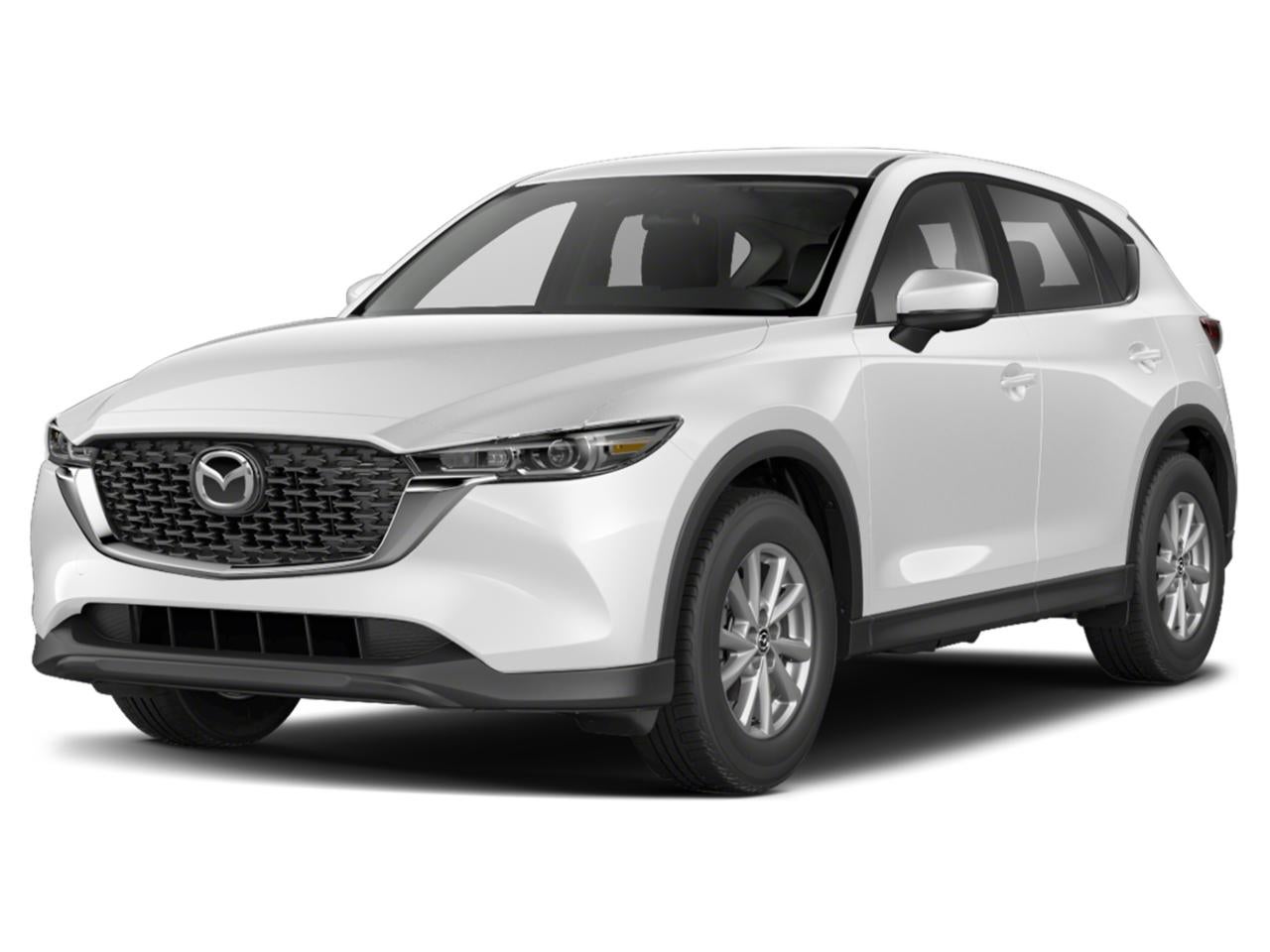 2023 Mazda Mazda CX-5 2.5 S AWD in Rhodium White Metallic — front three-quarter view