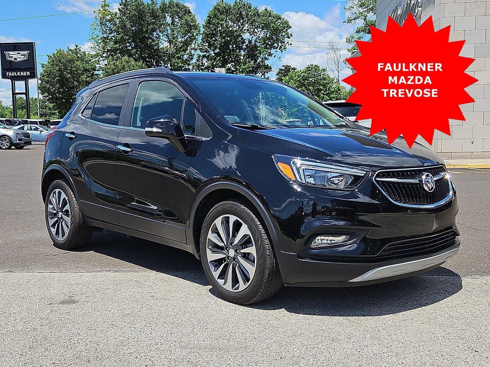 2018 Buick Encore Preferred ll FWD in Ebony Twilight Metallic — front three-quarter view