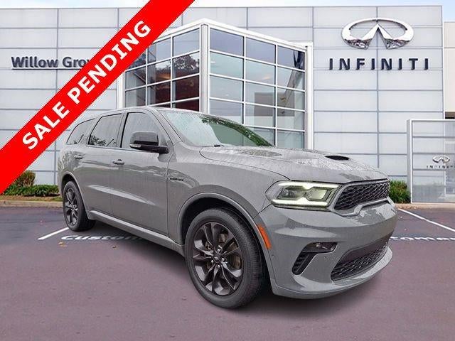 2022 Dodge Durango R/T AWD in Destroyer Gray Clearcoat — front three-quarter view