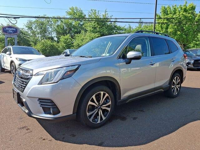 2023 Subaru Forester — rear three-quarter view