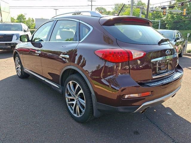 2017 INFINITI QX50 — interior view