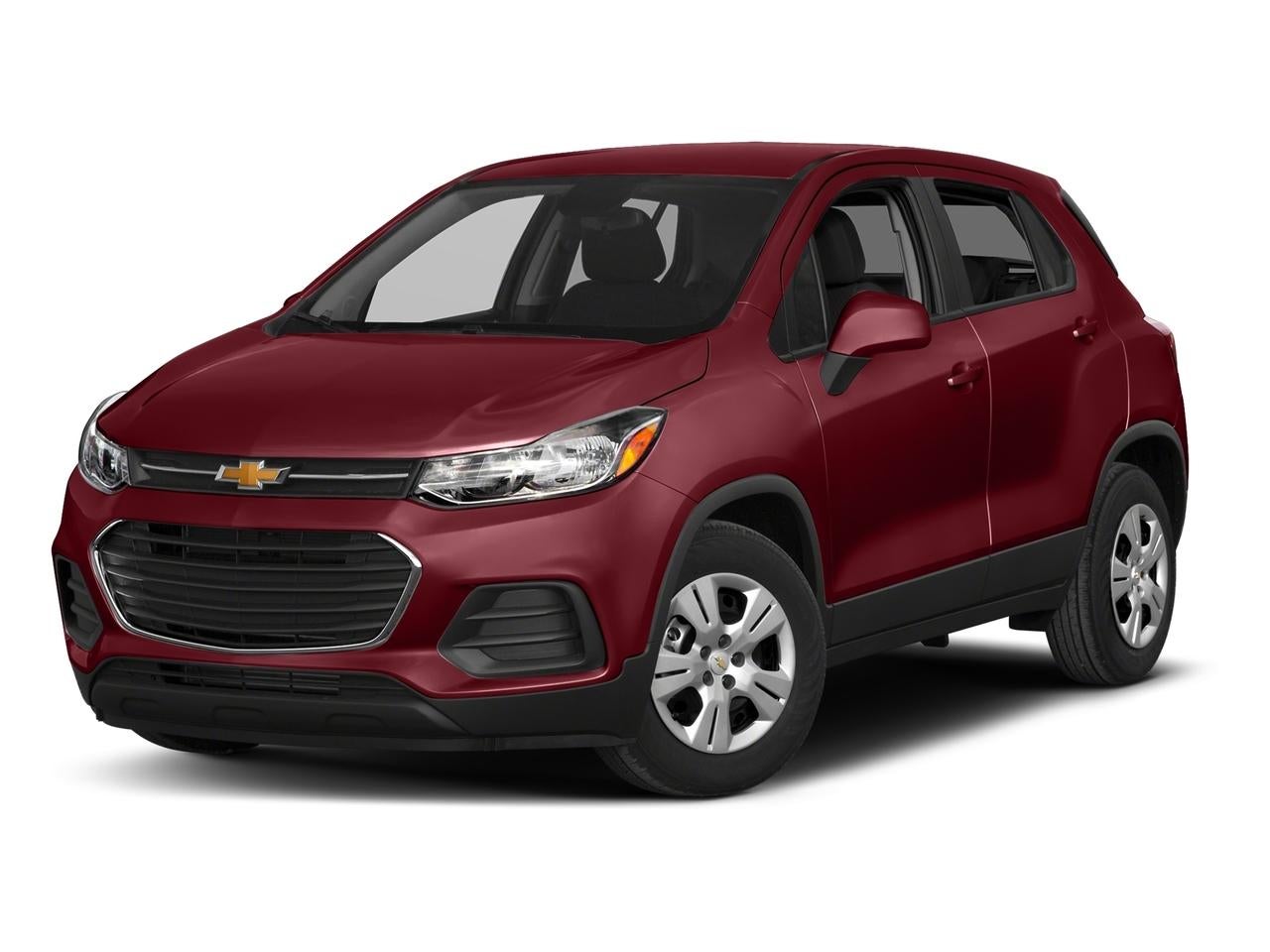 2017 Chevrolet Trax FWD 4dr LS in Crimson Metallic — front three-quarter view